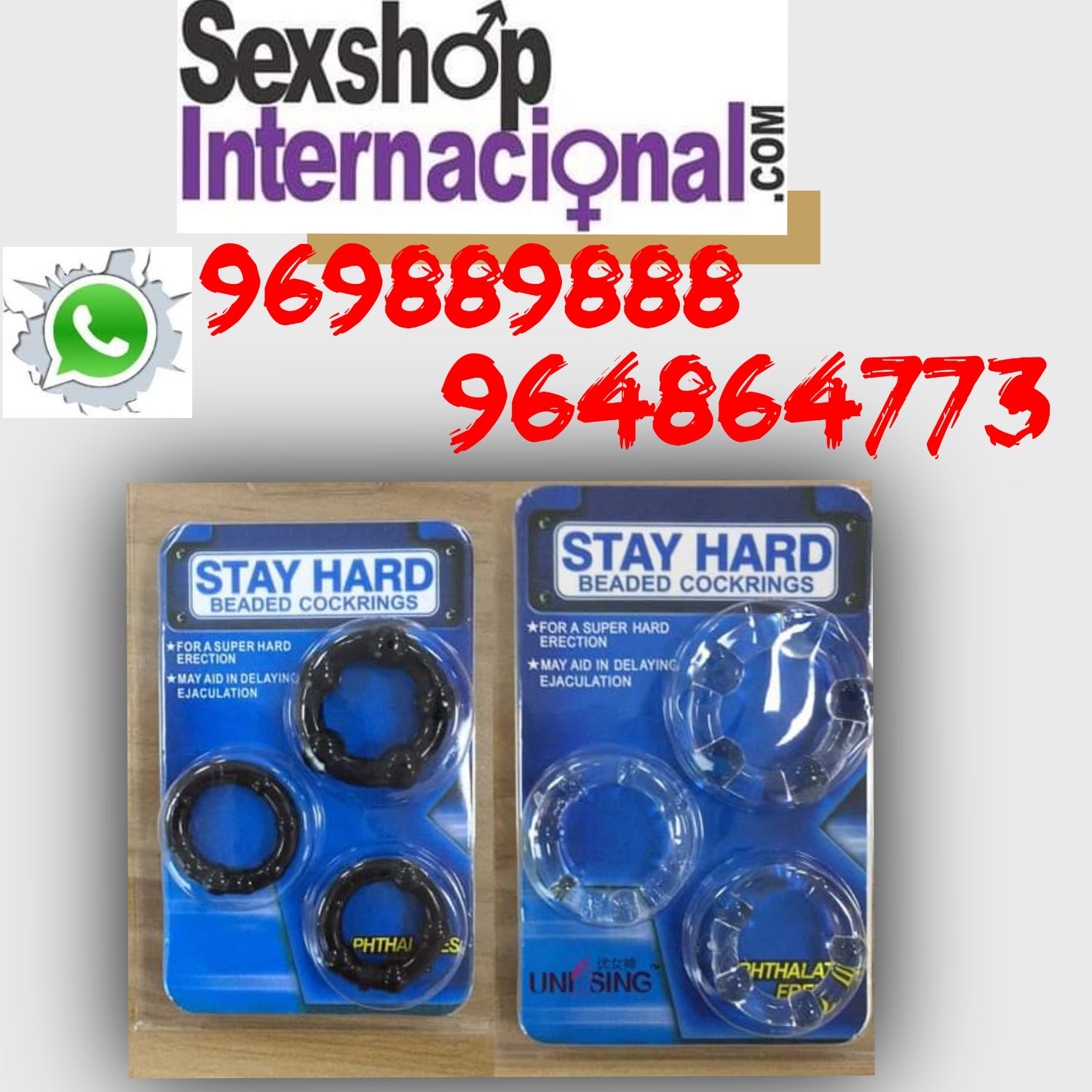 anillos kit retarda-engrosa-prolonga la eyaculacion-de silicona-stay hard-sexshop lima 971890151